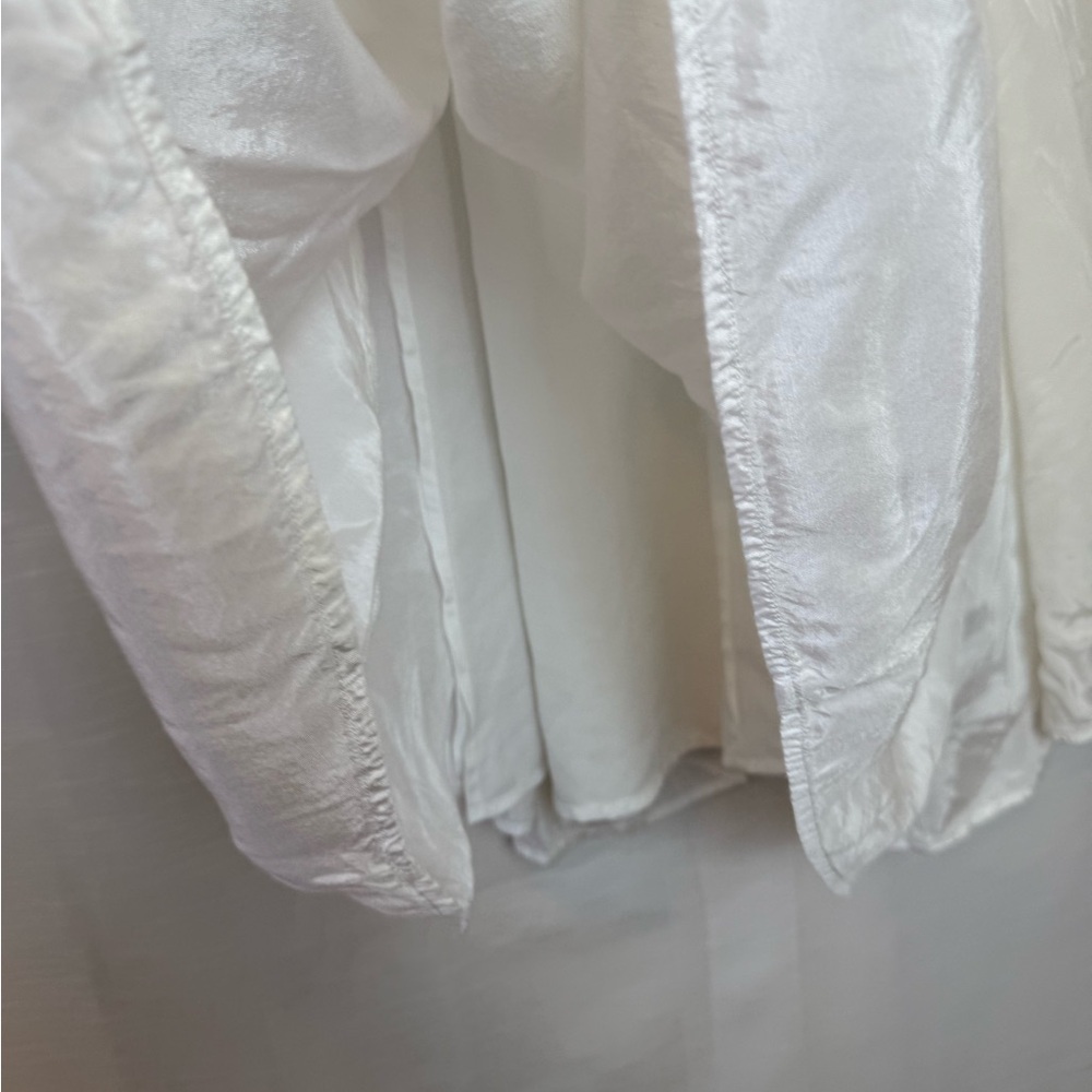 Vintage Newport News Cream A-Line Skirt - Picture 2 of 6